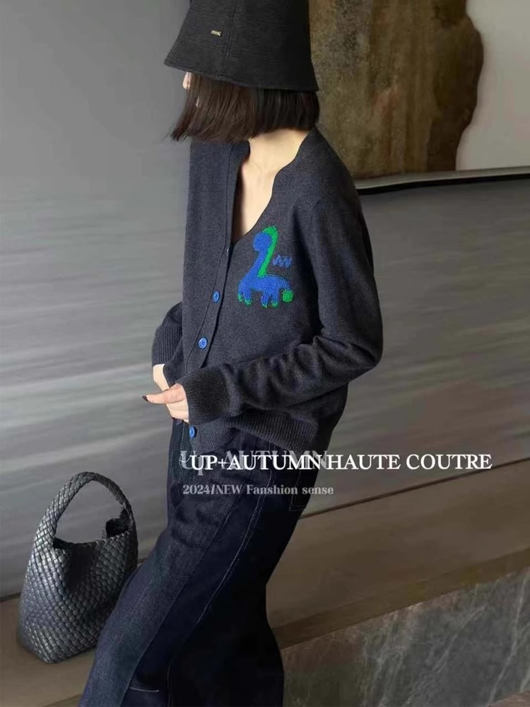 Wool Coat Peacoat - Stazione europea scollo a V 100%