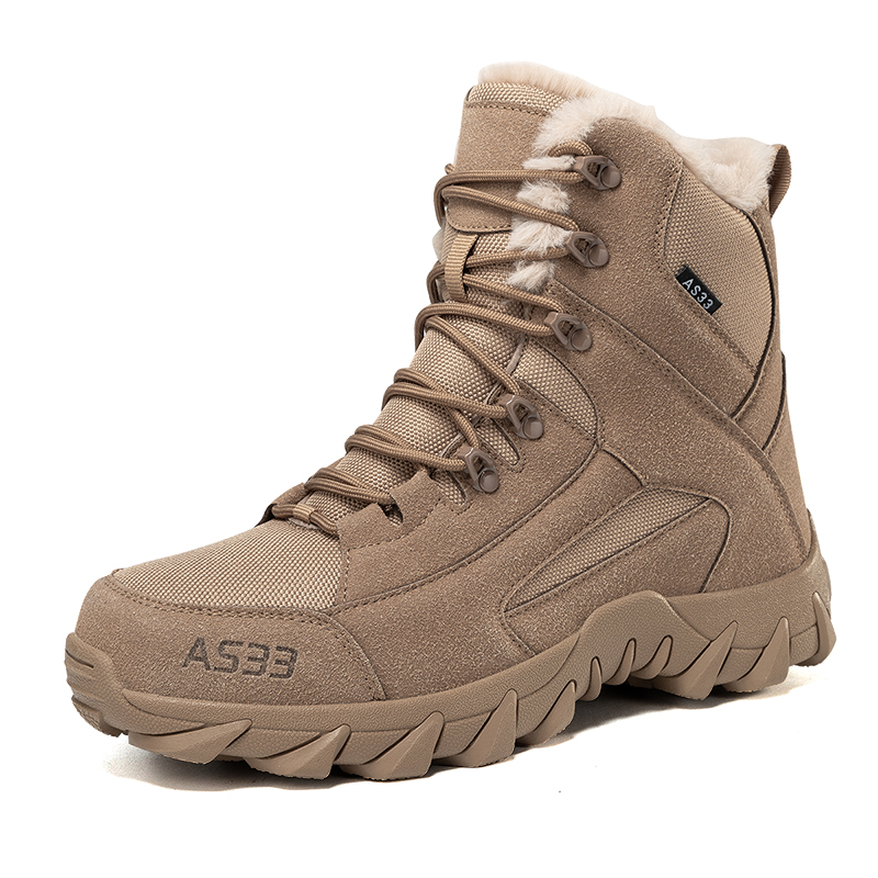 Waterproof Winter Boot - Stivali Tattici Isolati da Uomo, Stivali